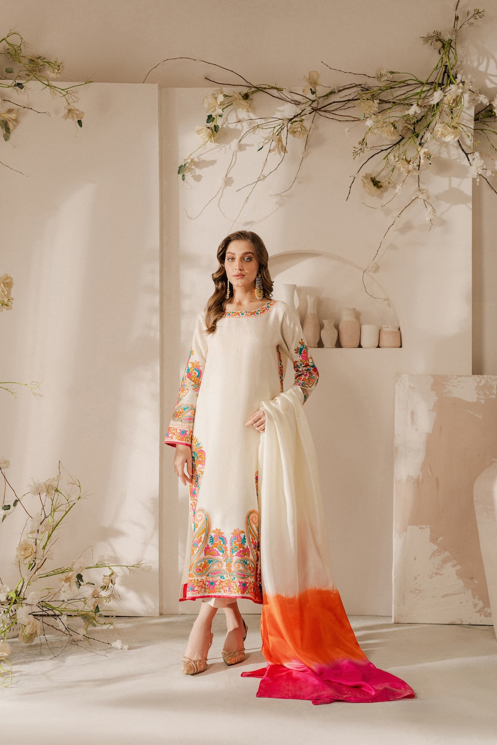 Vintage | Raqsam Winter Drop |  Afshan by Vintage - Designer Dress - Type: Ladies Clothes - Available at Libayah - 100% Original