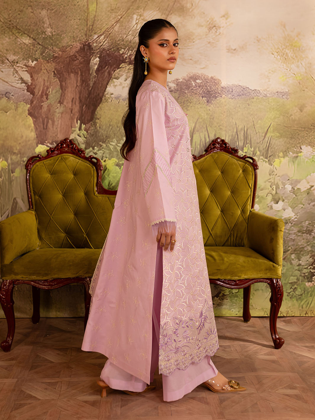 Mahnur | Twilight Luxury Lawn 25 | VIOLETTA by Mahnur - Designer Dress - Type: Ladies Clothes - Available at Libayah - 100% Original