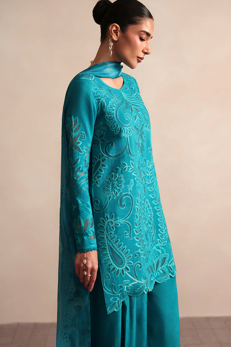 Saira Rizwan | Lael Silk Edit 26 | VIRELLE-SRLC26-06 by Saira Rizwan - Designer Dress  - Type : Ladies Clothes - Available at Libayah - 100% Original 