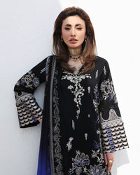 Roheenaz | Floral Reverie Luxury Lawn | Vogue Theory by Roheenaz - Designer Dress  - Type : Ladies Clothes - Available at Libayah - 100% Original 