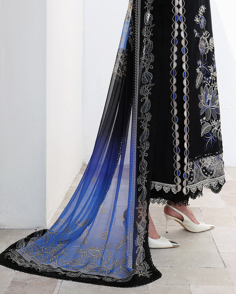 Roheenaz | Floral Reverie Luxury Lawn | Vogue Theory by Roheenaz - Designer Dress  - Type : Ladies Clothes - Available at Libayah - 100% Original 