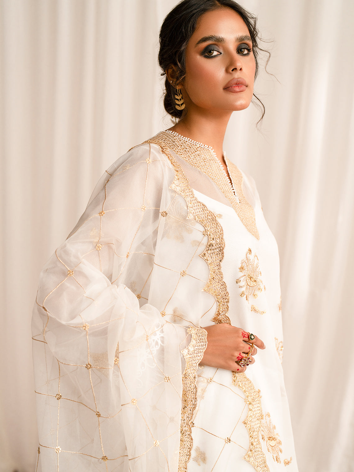 Fozia Khalid | Eid Edit 24 | Elvana by Fozia Khalid - Designer Dress - Type: Ladies Clothes - Available at Libayah - 100% Original