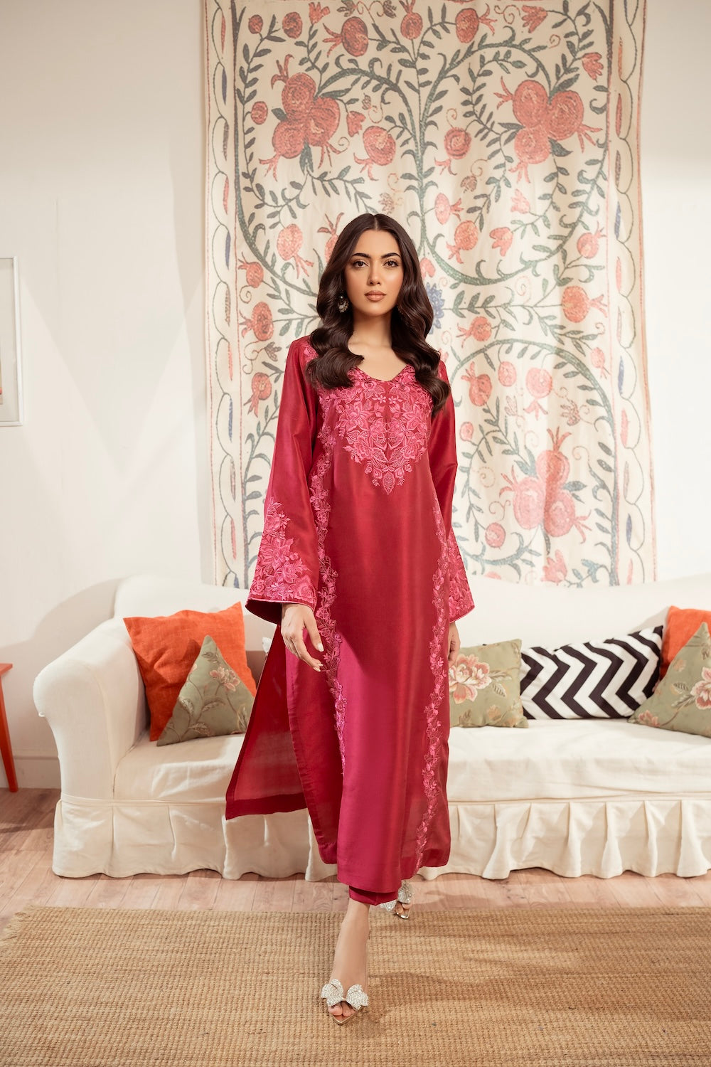 Vintage | Fall Essentials 24 | Fuchsia by Vintage - Designer Dress - Type: Luxury - Available at Libayah - 100% Original