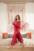 Vintage | Fall Essentials 24 | Fuchsia by Vintage - Designer Dress - Type: Luxury - Available at Libayah - 100% Original