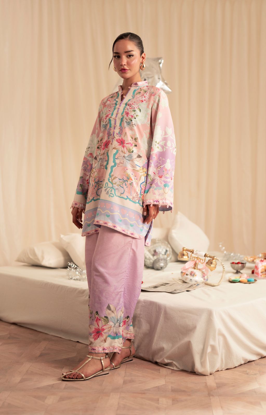 Inayat | Cords 25 | Meadow by Inayat - Designer Dress  - Type : Ladies Clothes - Available at Libayah - 100% Original 