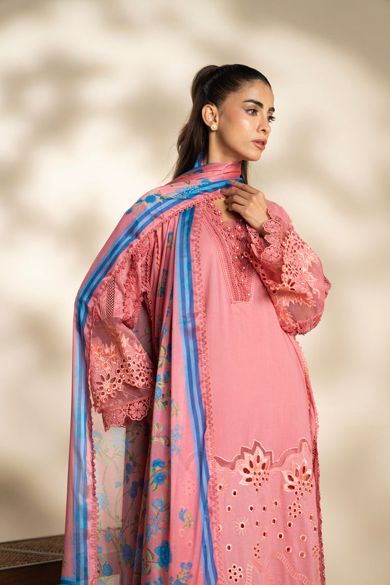 Al Karam | Schiffli Capsule | RTS | SHIRT, TROUSER & DUPATTA 2 by Al Karam - Designer Dress  - Type : Ladies Clothes - Available at Libayah - 100% Original 