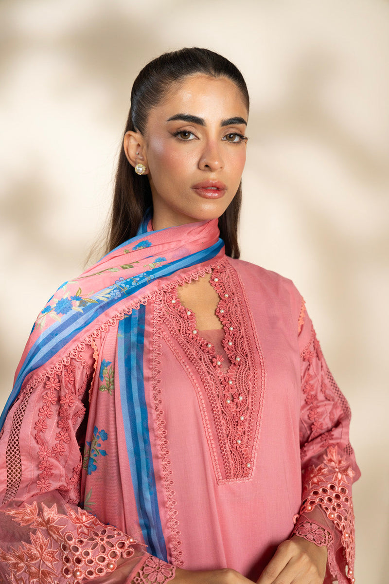 Al Karam | Schiffli Capsule | RTS | SHIRT, TROUSER & DUPATTA 2 by Al Karam - Designer Dress  - Type : Ladies Clothes - Available at Libayah - 100% Original 