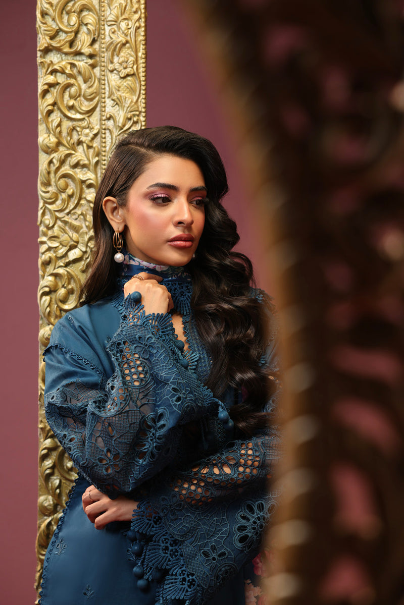 Al Karam | Schiffli Capsule | RTS | SHIRT, TROUSER & DUPATTA 3 by Al Karam - Designer Dress  - Type : Ladies Clothes - Available at Libayah - 100% Original 