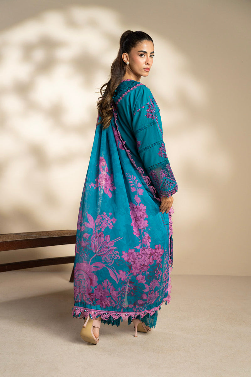 Al Karam | Schiffli Capsule | RTS | SHIRT, TROUSER & DUPATTA 5 by Al Karam - Designer Dress  - Type : Ladies Clothes - Available at Libayah - 100% Original 