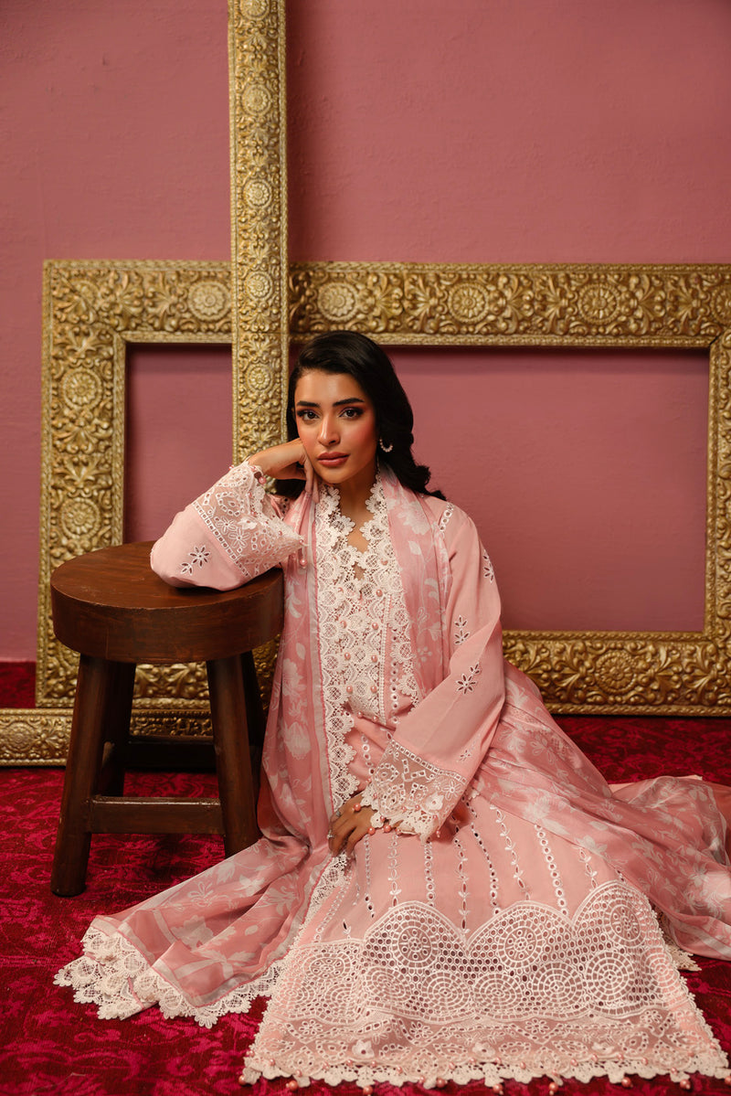 Al Karam | Schiffli Capsule | RTS | SHIRT, TROUSER & DUPATTA 10 by Al Karam - Designer Dress  - Type : Ladies Clothes - Available at Libayah - 100% Original 