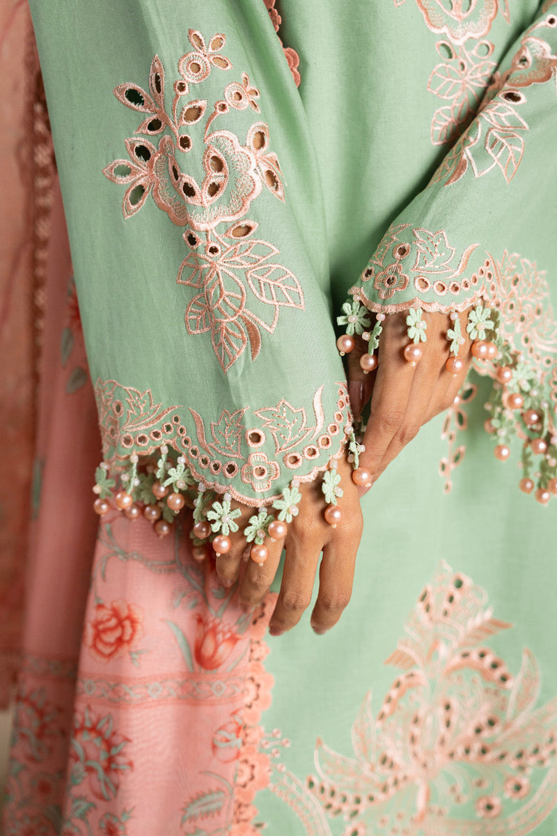 Al Karam | Schiffli Capsule | RTS | SHIRT, TROUSER & DUPATTA 7 by Al Karam - Designer Dress  - Type : Ladies Clothes - Available at Libayah - 100% Original 