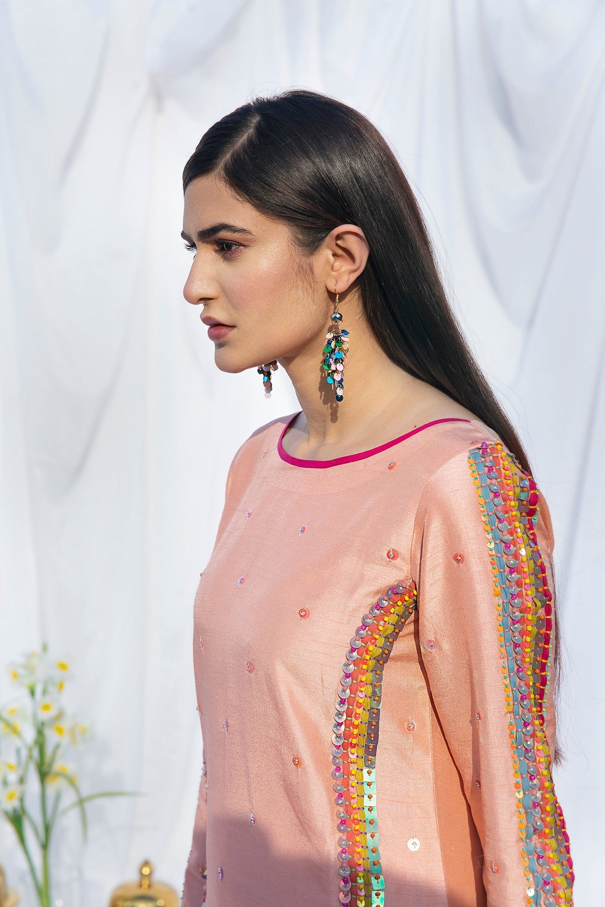 Hana | Viridity Ready to Wear | SALMON-VRT-001 by Hana - Designer Dress - Type: Ladies Clothes - Available at Libayah - 100% Original