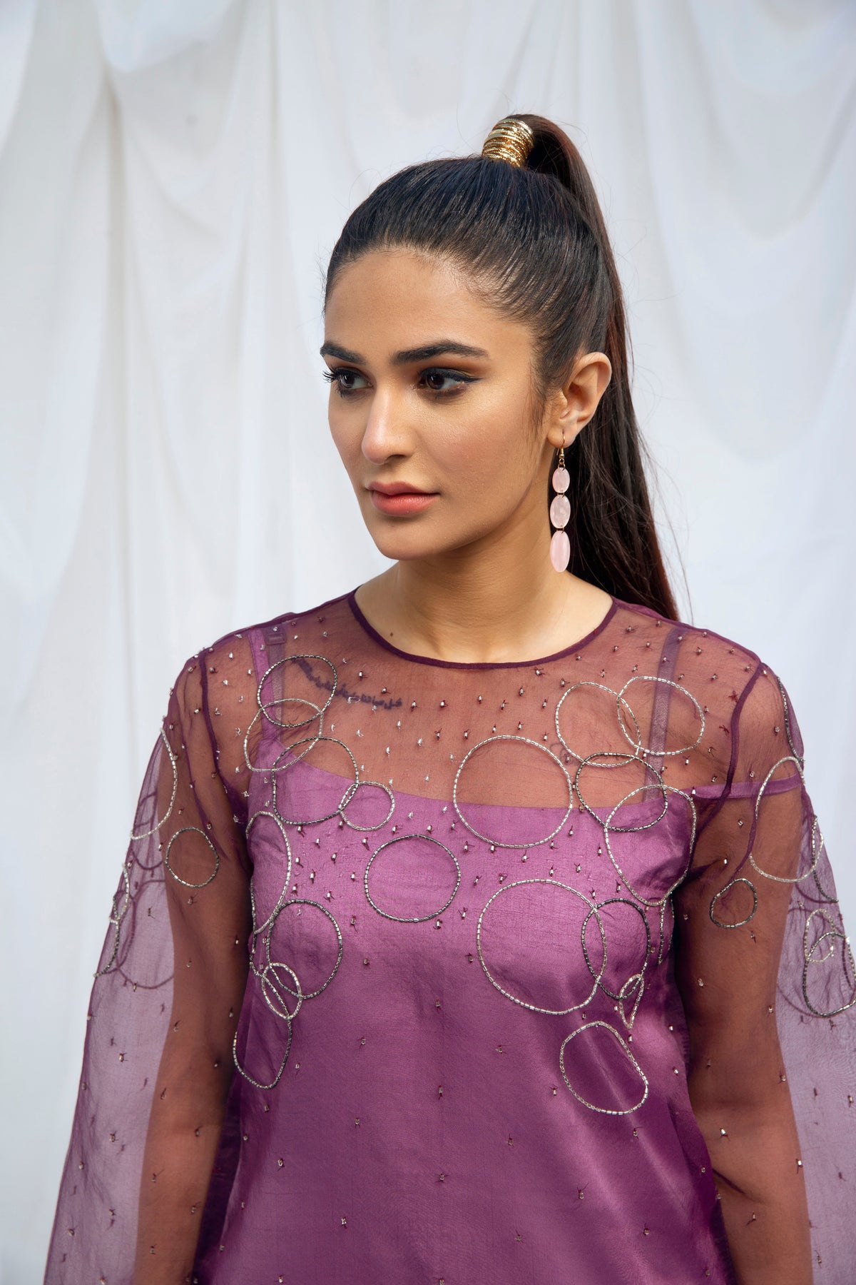 Hana | Viridity Ready to Wear | Peri-Winkle -VRT-010 by Hana - Designer Dress - Type: Ladies Clothes - Available at Libayah - 100% Original