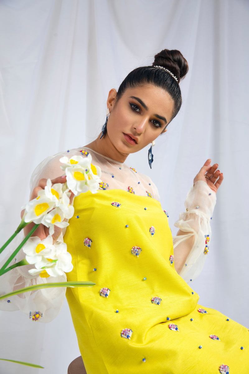 Hana | Viridity Ready to Wear | Citrus Twist -VRT-011 by Hana - Designer Dress - Type: Ladies Clothes - Available at Libayah - 100% Original