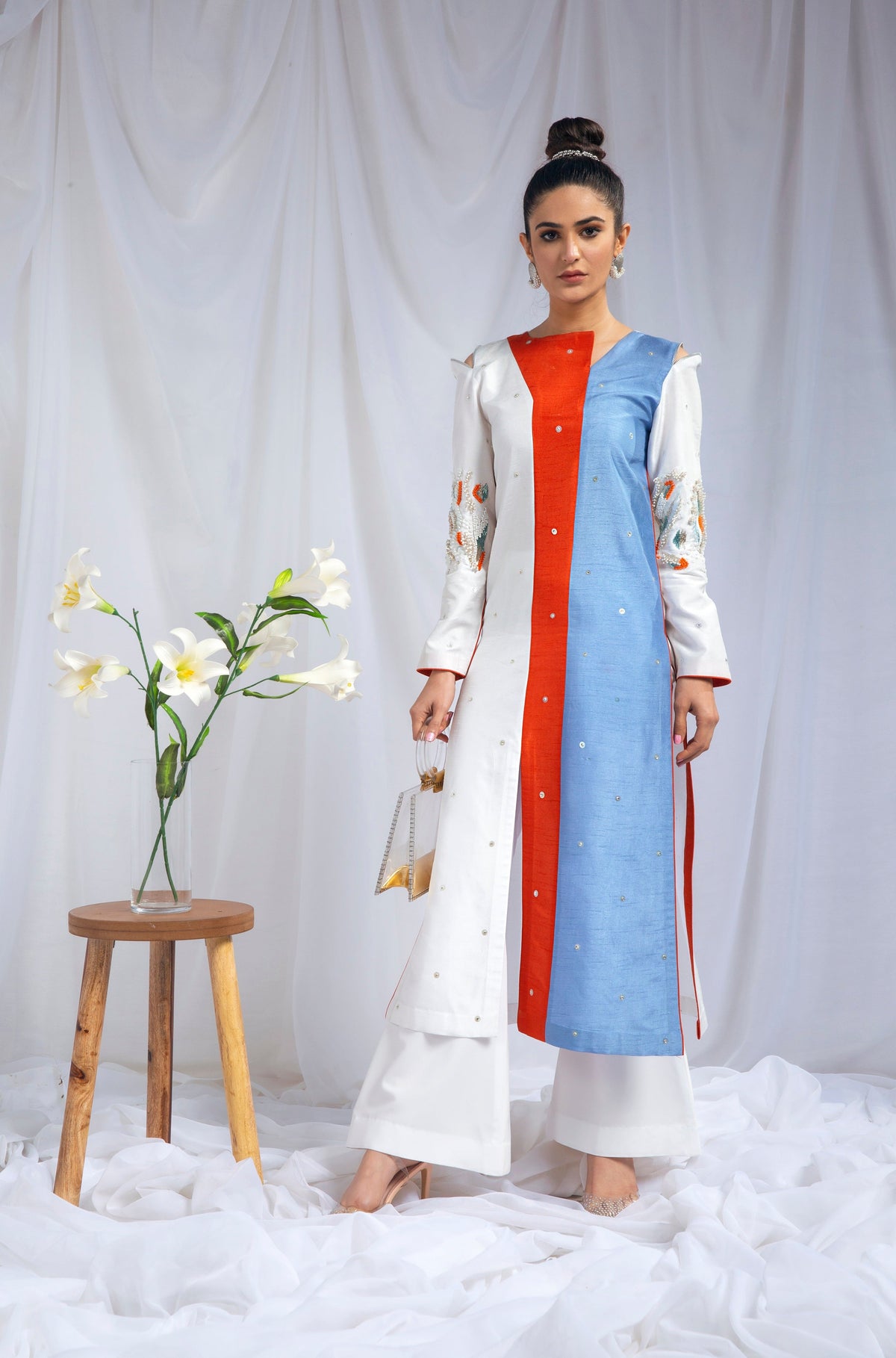 Hana | Viridity Ready to Wear | Marlin -VRT-012 by Hana - Designer Dress - Type: Ladies Clothes - Available at Libayah - 100% Original