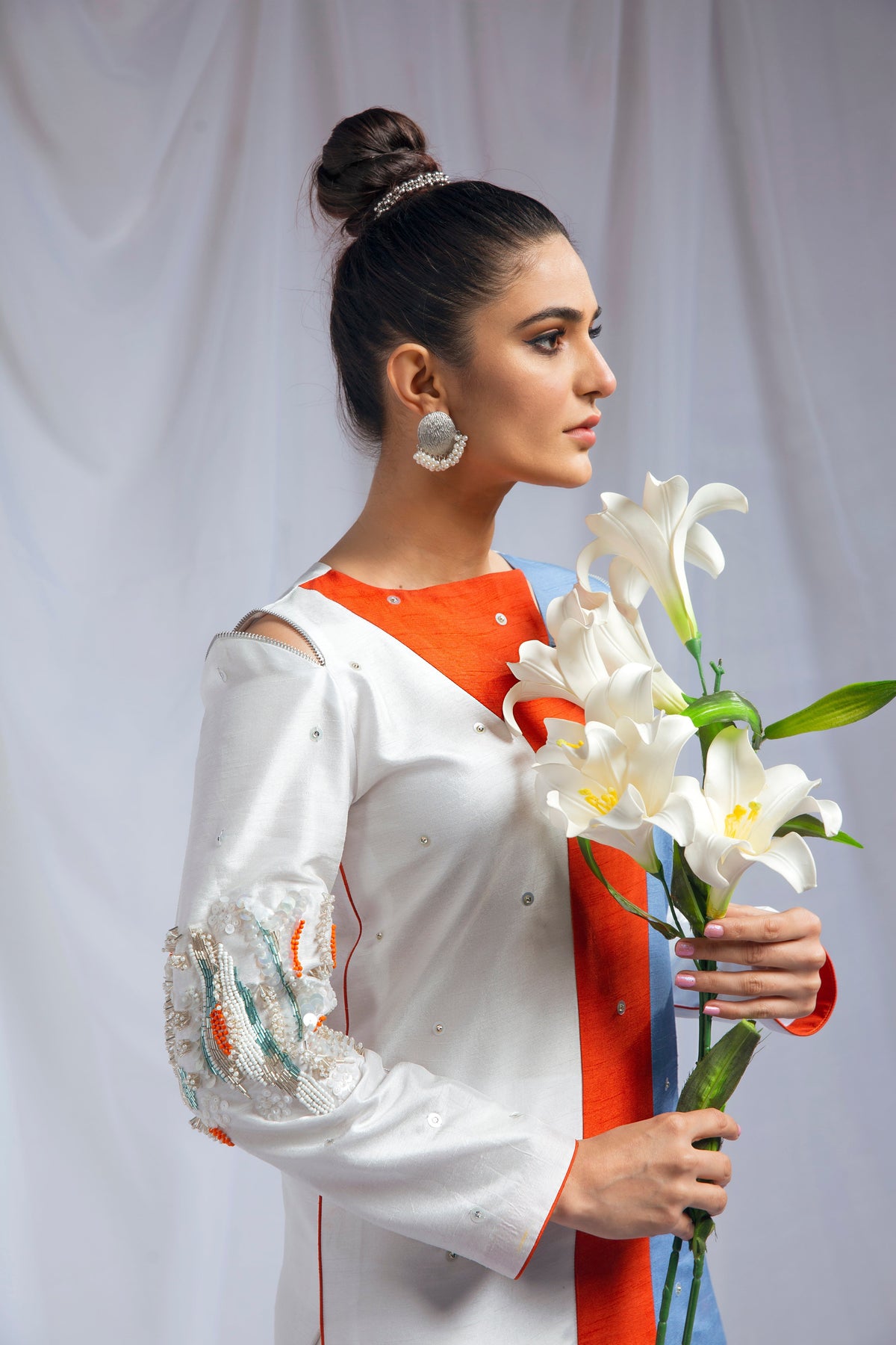 Hana | Viridity Ready to Wear | Marlin -VRT-012 by Hana - Designer Dress - Type: Ladies Clothes - Available at Libayah - 100% Original