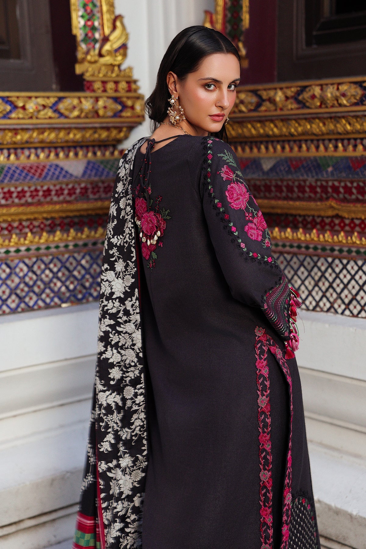 Charizma | Poshima Winters 25 |  3-pc Wool Shawl Collection PSW5-05