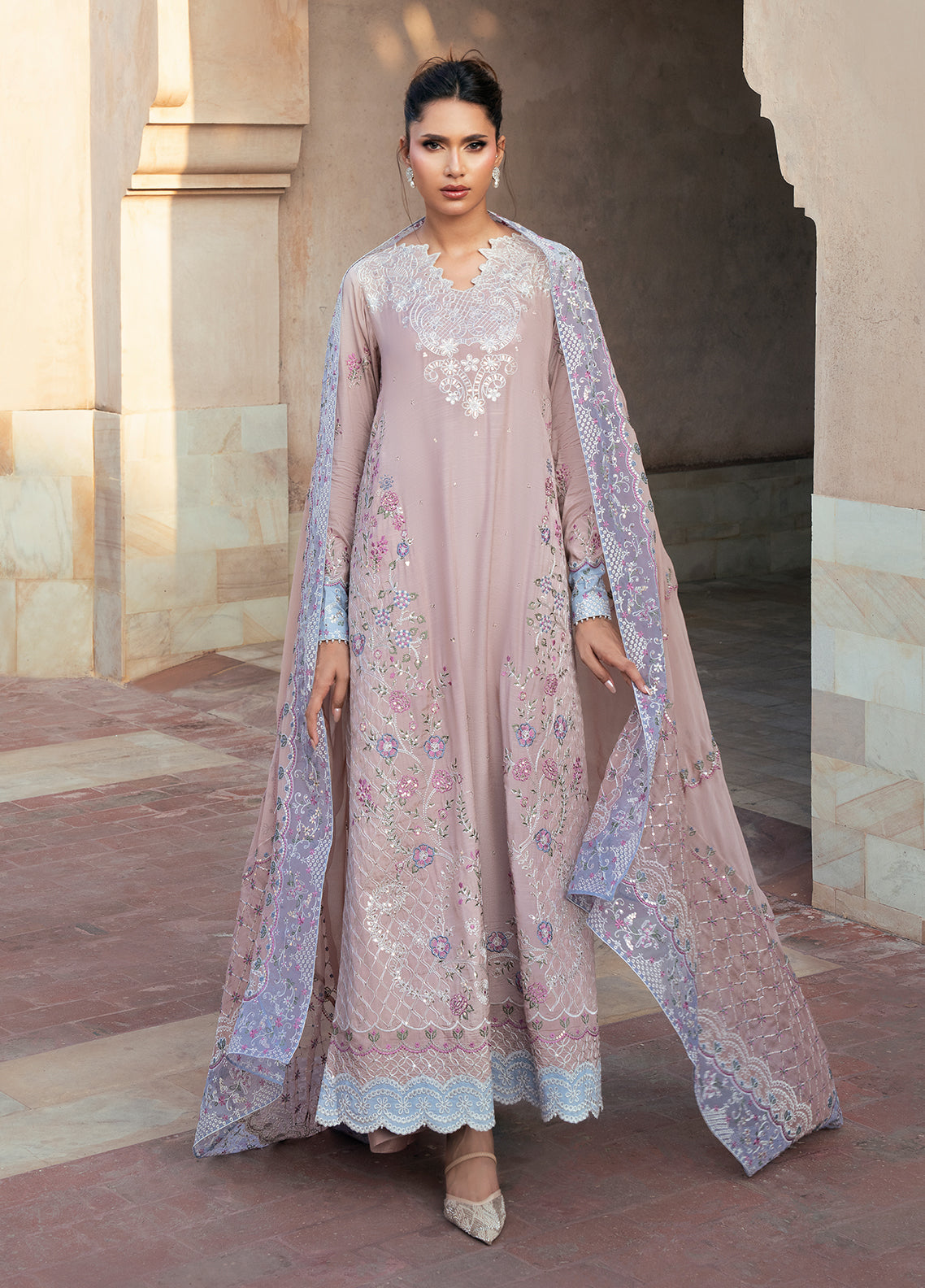 Sahane | Rusukh Premium Formals 26 | FU6602 Abroo - RUSUKH by Sahane - Designer Dress  - Type : Ladies Clothes - Available at Libayah - 100% Original 