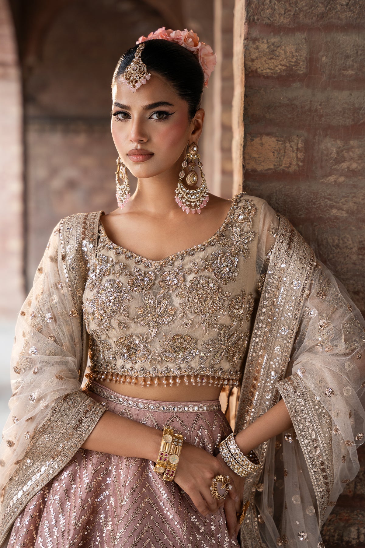 Mina Kashif | Virsa Wedding Formals | Zira by Mina Kashif - Designer Dress - Type : Ladies Clothes - Available at Libayah - 100% Original 