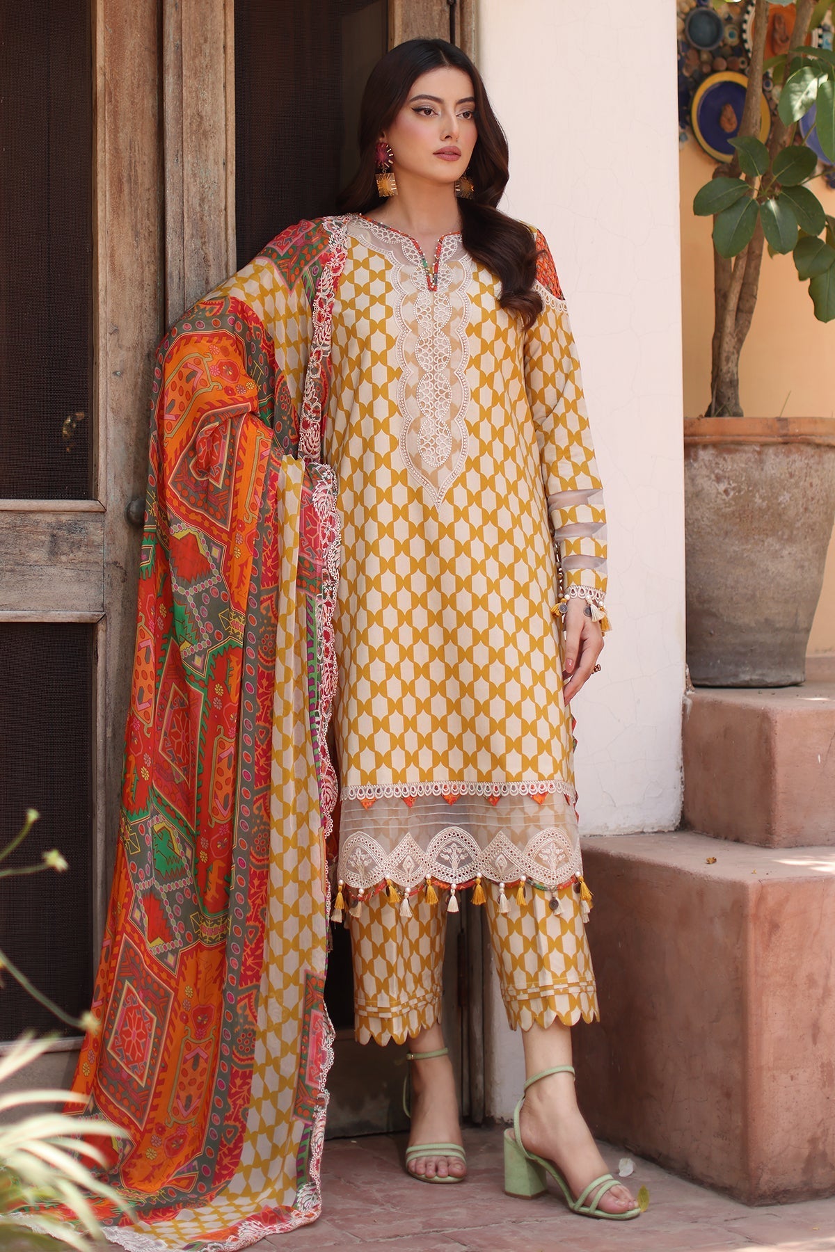 Charizma | Range Lawn | RN6-09 by Charizma - Designer Dress  - Type : Ladies Clothes - Available at Libayah - 100% Original 