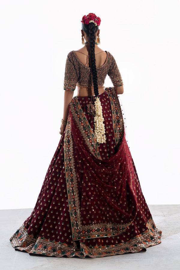 Mina Kashif | Virsa Wedding Formals | Saama by Mina Kashif - Designer Dress - Type : Ladies Clothes - Available at Libayah - 100% Original 