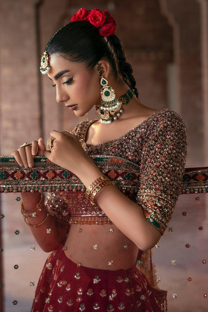 Mina Kashif | Virsa Wedding Formals | Saama by Mina Kashif - Designer Dress - Type : Ladies Clothes - Available at Libayah - 100% Original 