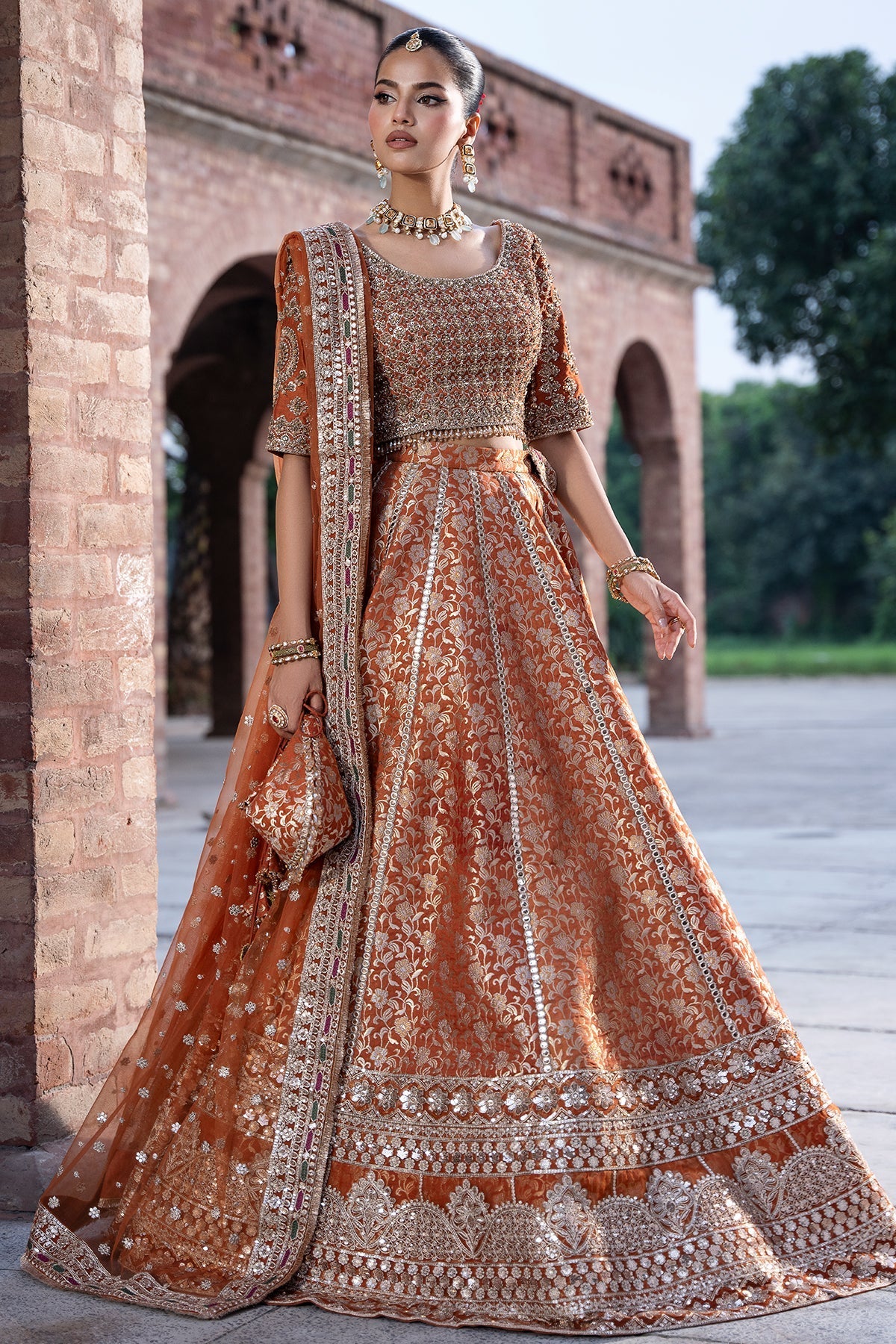 Mina Kashif | Virsa Wedding Formals | Jiya by Mina Kashif - Designer Dress - Type : Ladies Clothes - Available at Libayah - 100% Original 