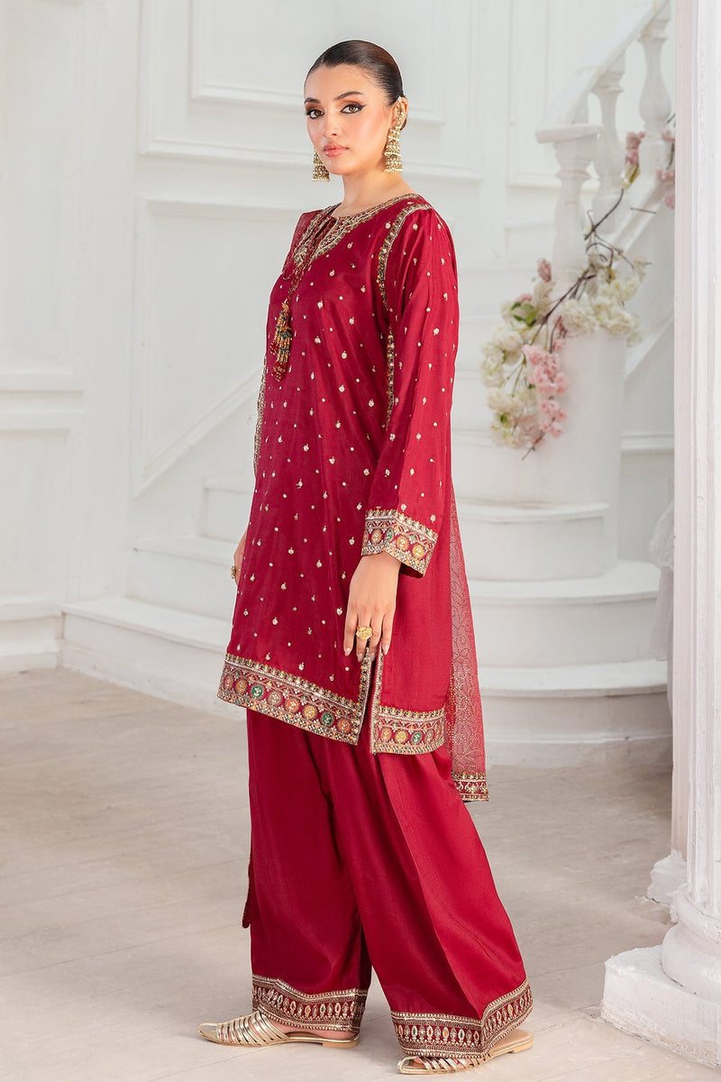 Charizma | Festive Pret | CMA-5-048 R by Charizma - Designer Dress  - Type : Ladies Clothes - Available at Libayah - 100% Original 