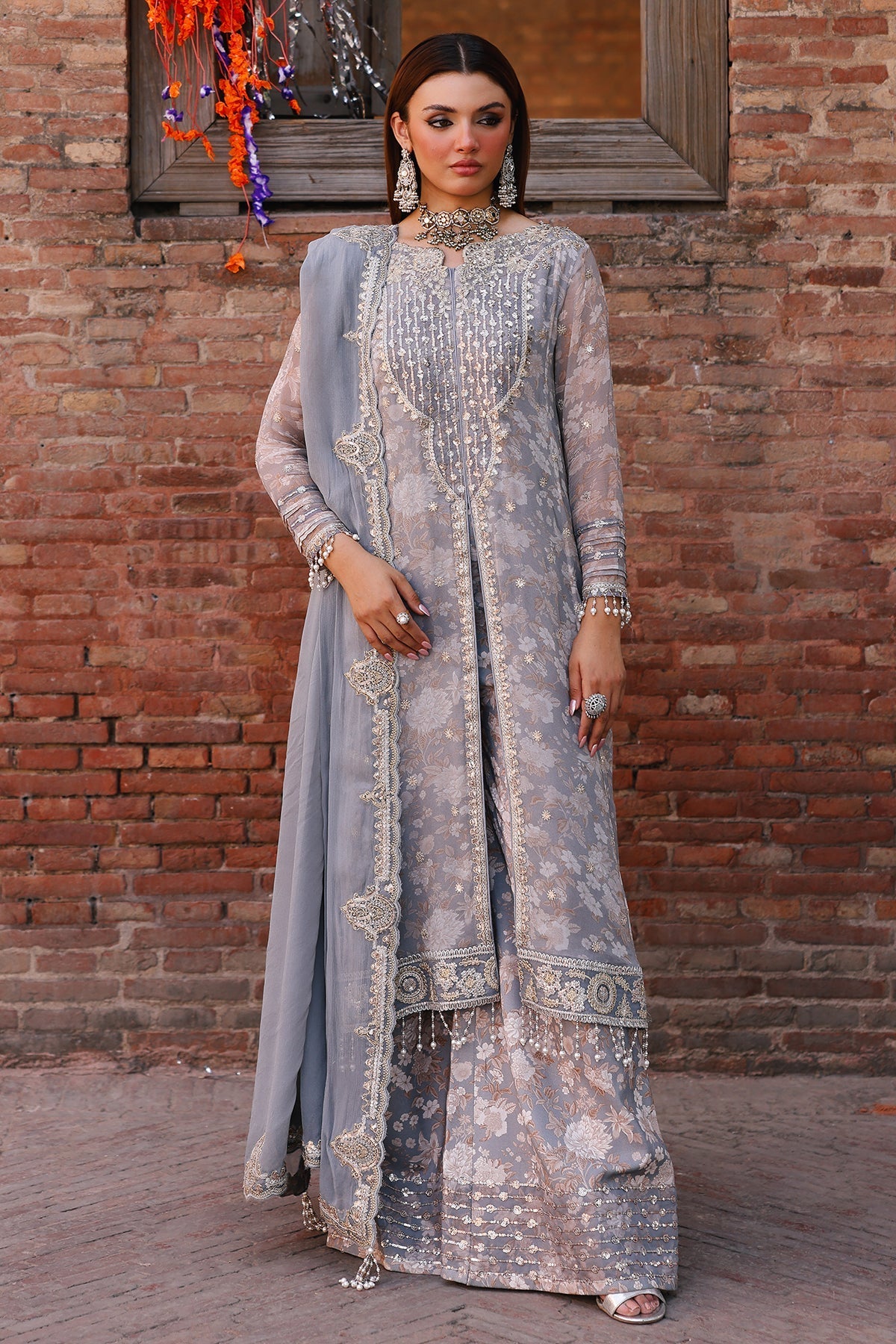 Charizma | Vasal Chiffon | VSL25-22 by Charizma - Designer Dress  - Type : Ladies Clothes - Available at Libayah - 100% Original 