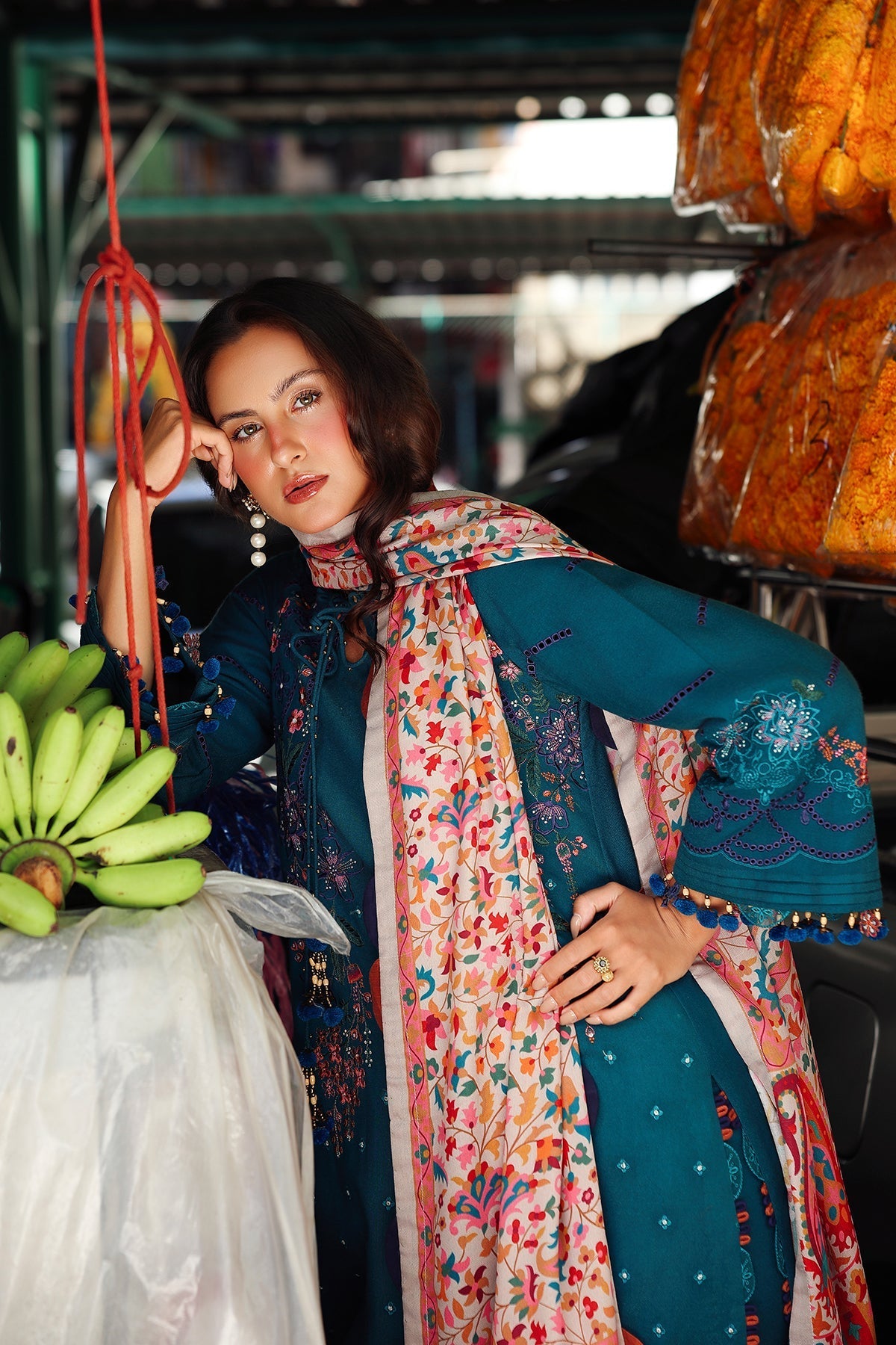 Charizma | Poshima Winters 25 | 3-pc Wool Shawl Collection PSW5-06