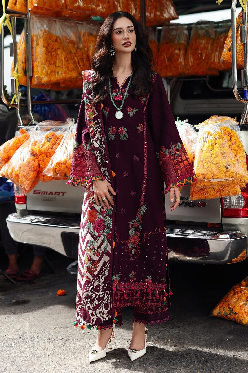 3-pc Wool Shawl Collection PSW5-02 – authentic Pakistani dress from the Charizma Poshima Winters 25 collection for women in the UK