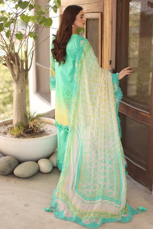 Charizma | Infinity Lawn | 3-PC UNSTITCHED EMBROIDERED LAWN COLLECTION IN6-08 by Charizma - Designer Dress  - Type : Ladies Clothes - Available at Libayah - 100% Original 
