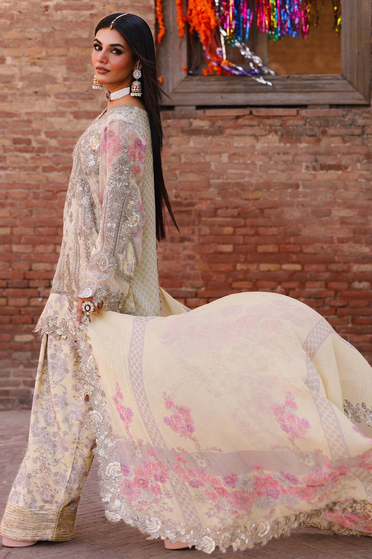 Charizma | Vasal Chiffon | VSL25-21 by Charizma - Designer Dress  - Type : Ladies Clothes - Available at Libayah - 100% Original 