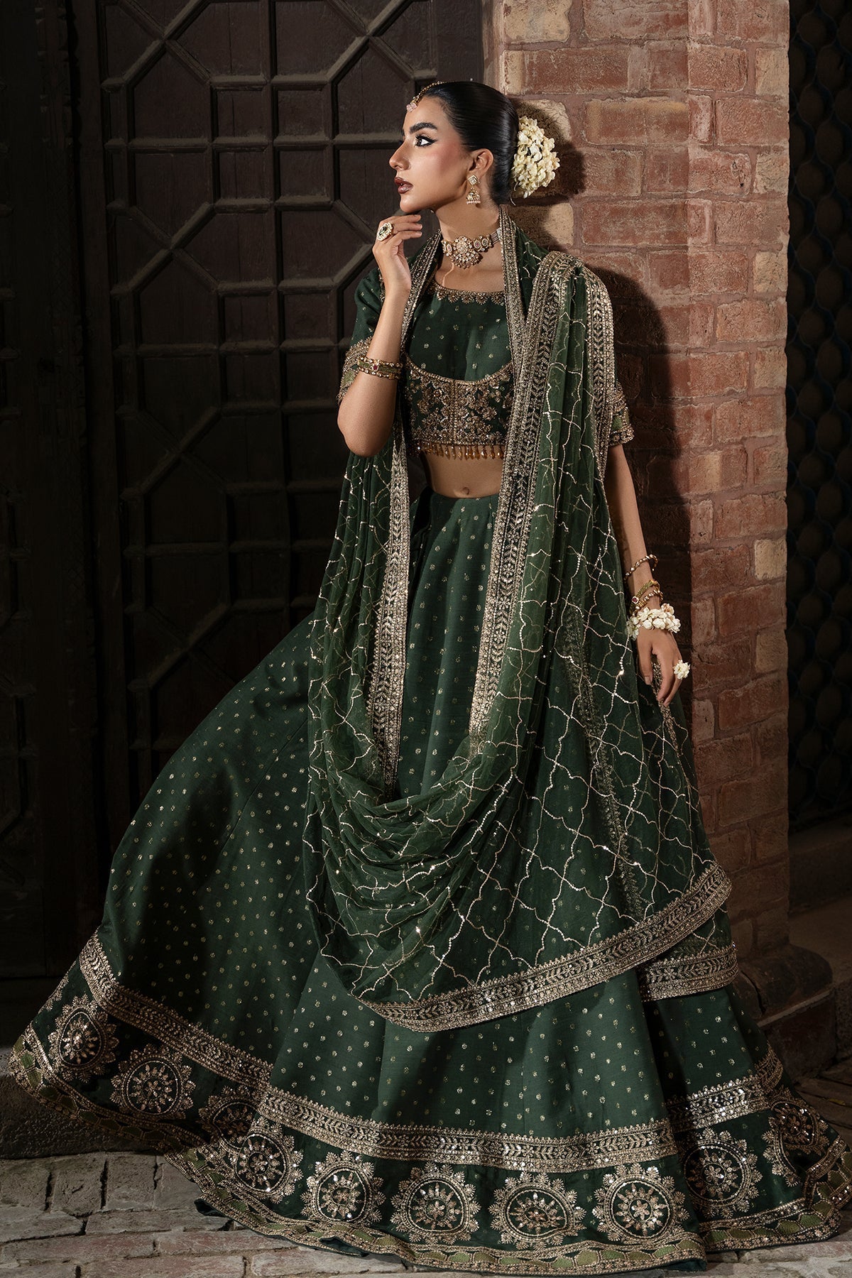 Mina Kashif | Virsa Wedding Formals | Rang Jah by Mina Kashif - Designer Dress - Type : Ladies Clothes - Available at Libayah - 100% Original 