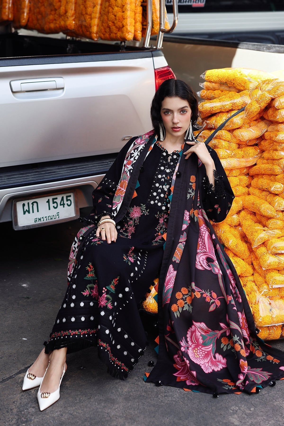 Charizma | Poshima Winters 25 | 3-pc Wool Shawl Collection PSW5-07