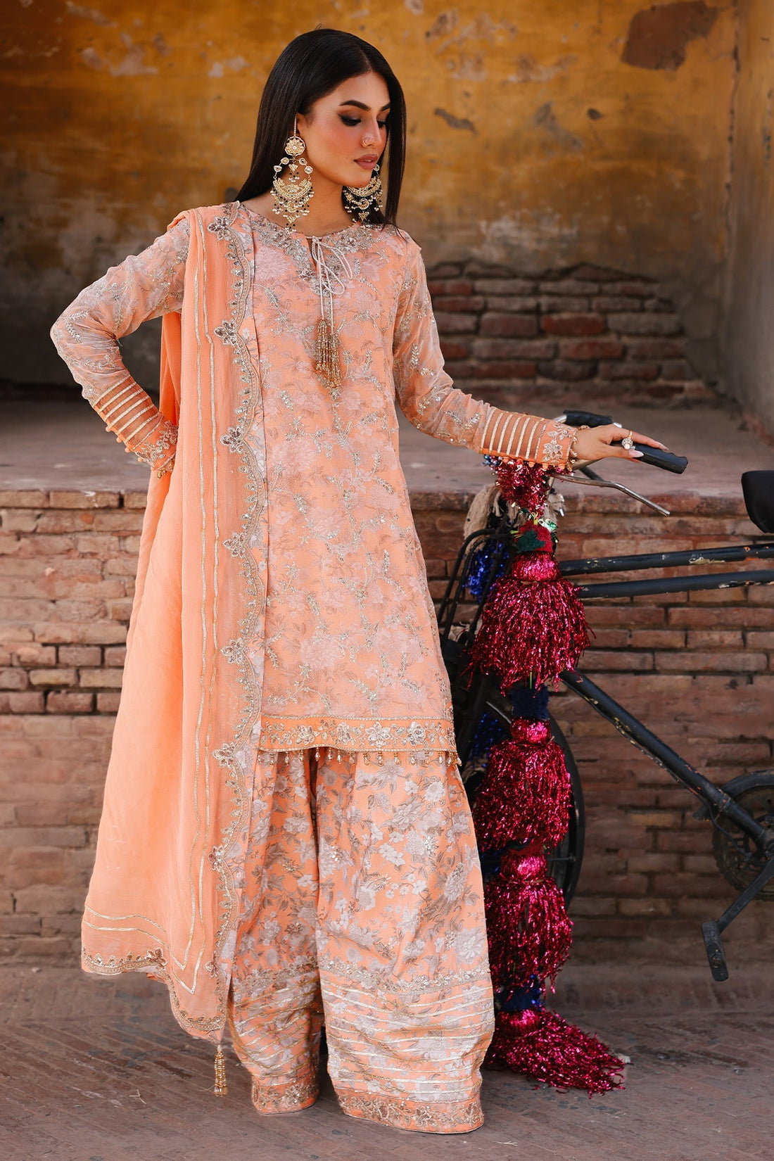 Charizma | Vasal Chiffon | VSL25-19 by Charizma - Designer Dress  - Type : Ladies Clothes - Available at Libayah - 100% Original 