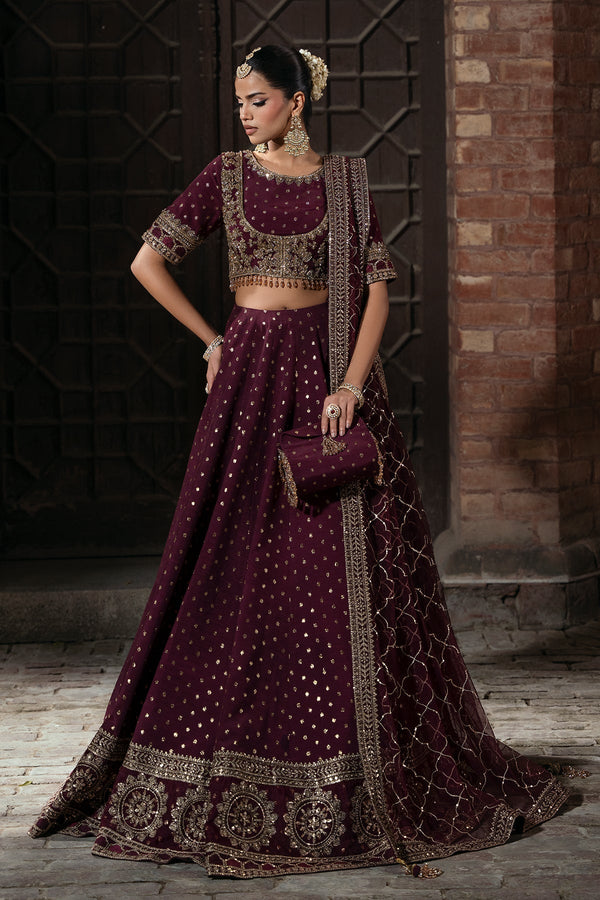 Mina Kashif | Virsa Wedding Formals | Mah Gul by Mina Kashif - Designer Dress - Type : Ladies Clothes - Available at Libayah - 100% Original 