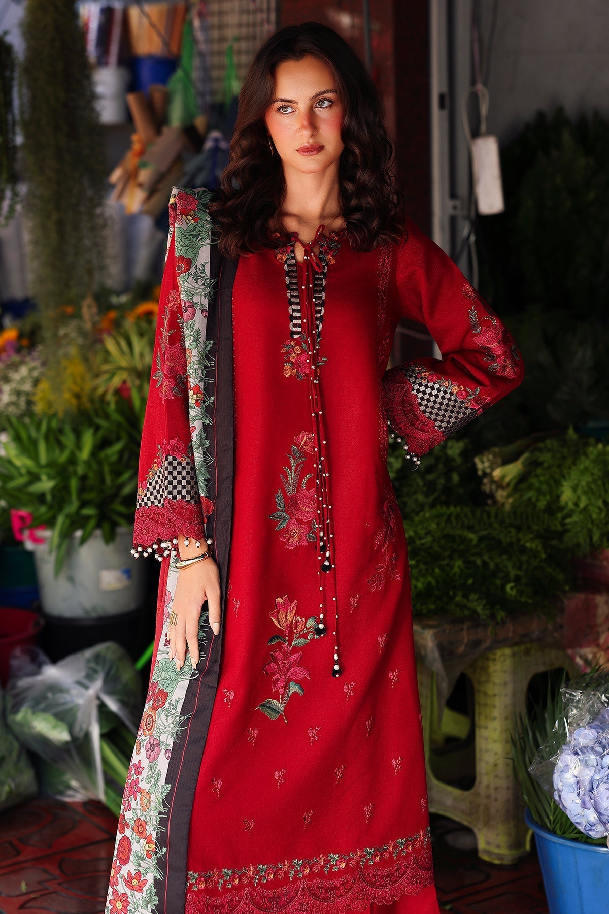 Charizma | Poshima Winters 25 | 3-pc Wool Shawl Collection PSW5-08