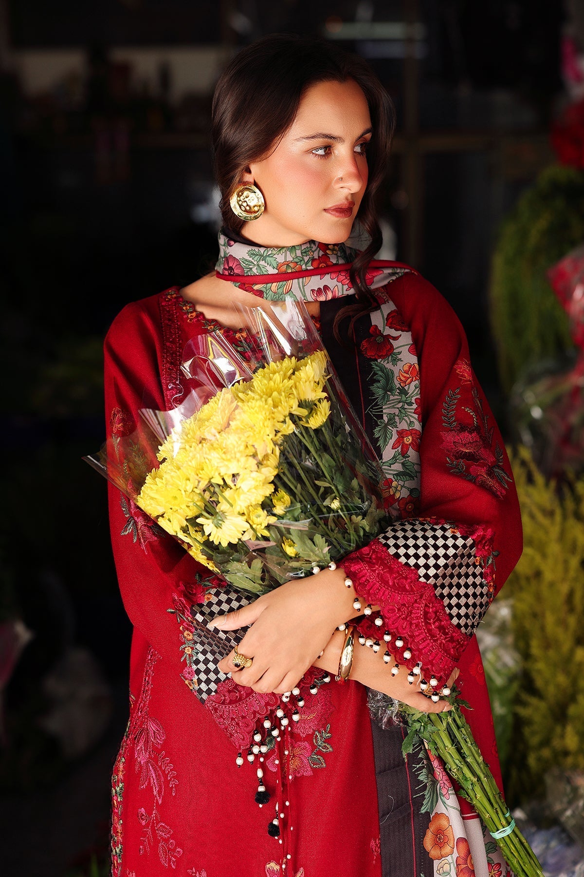 Charizma | Poshima Winters 25 | 3-pc Wool Shawl Collection PSW5-08