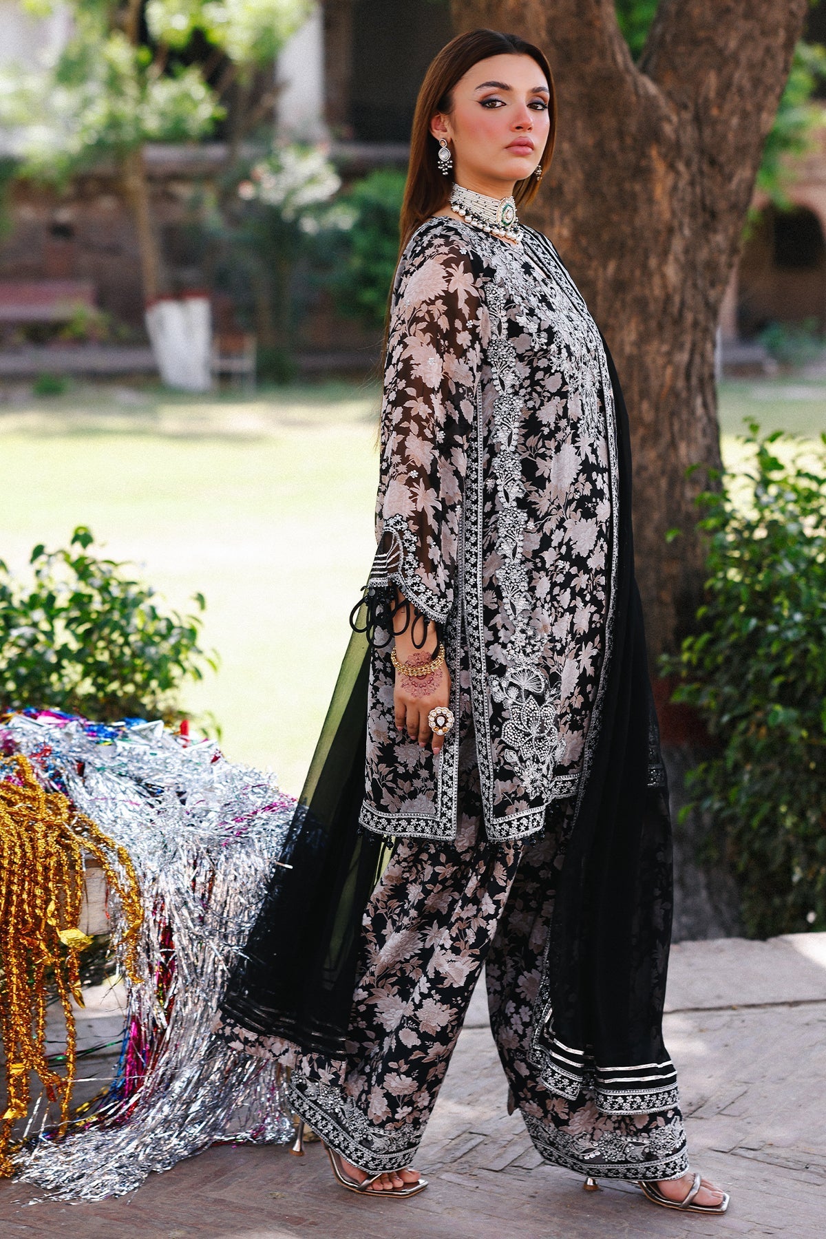 Charizma | Vasal Chiffon | VSL25-15 by Charizma - Designer Dress  - Type : Ladies Clothes - Available at Libayah - 100% Original 