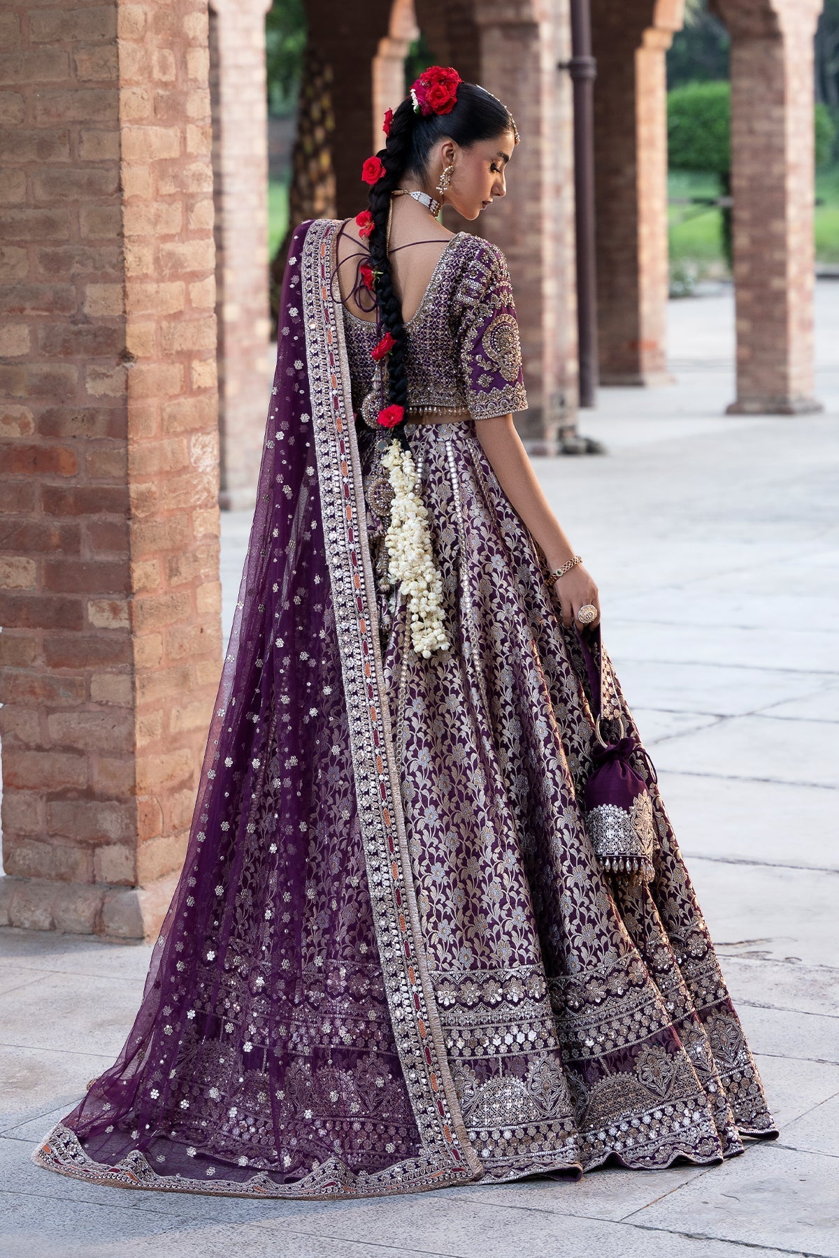 Mina Kashif | Virsa Wedding Formals | Meeram by Mina Kashif - Designer Dress - Type : Ladies Clothes - Available at Libayah - 100% Original 