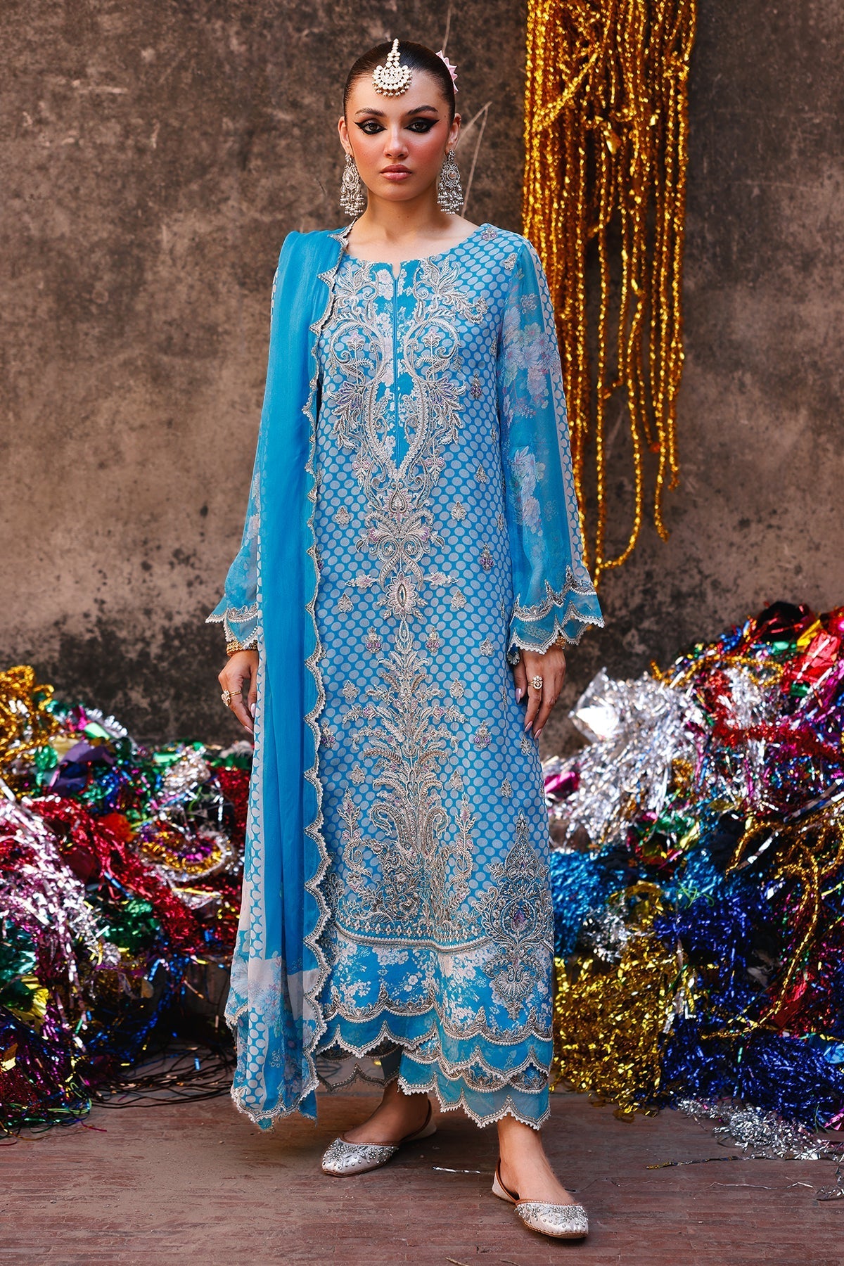 Charizma | Vasal Chiffon | VSL25-20 by Charizma - Designer Dress  - Type : Ladies Clothes - Available at Libayah - 100% Original 