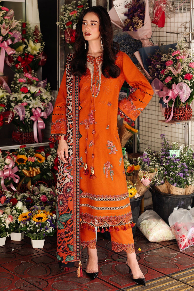 3-pc Wool Shawl Collection PSW5-03 – authentic Pakistani dress from the Charizma Poshima Winters 25 collection for women in the UK