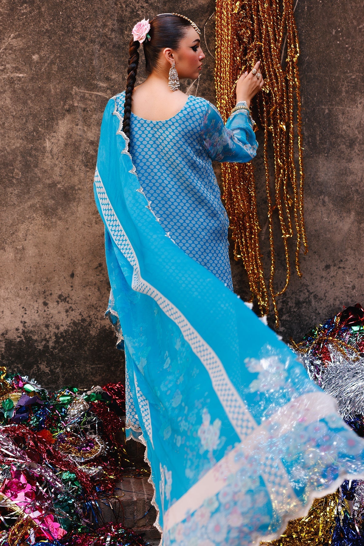 Charizma | Vasal Chiffon | VSL25-20 by Charizma - Designer Dress  - Type : Ladies Clothes - Available at Libayah - 100% Original 