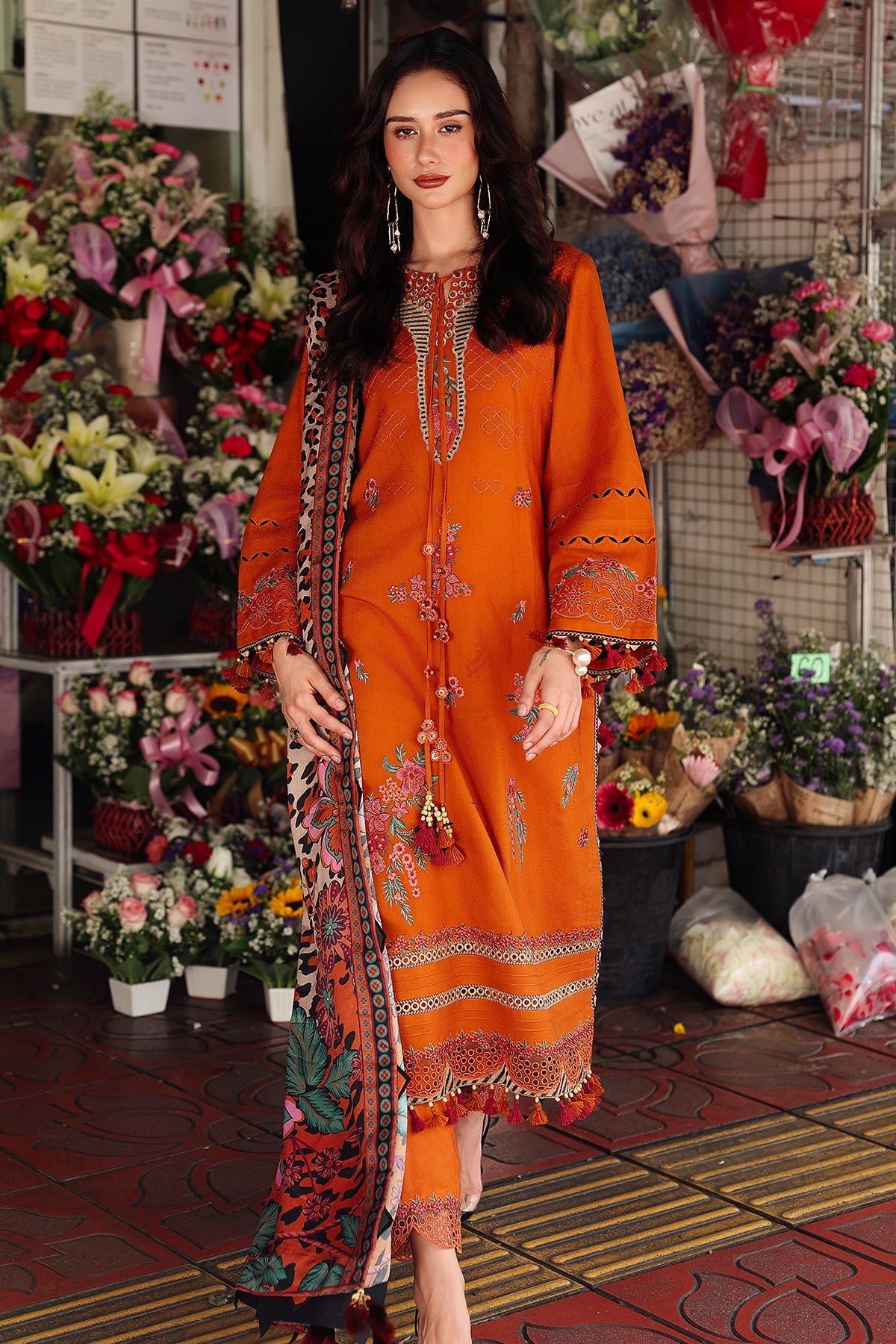 Charizma | Poshima Winters 25 | 3-pc Wool Shawl Collection PSW5-03