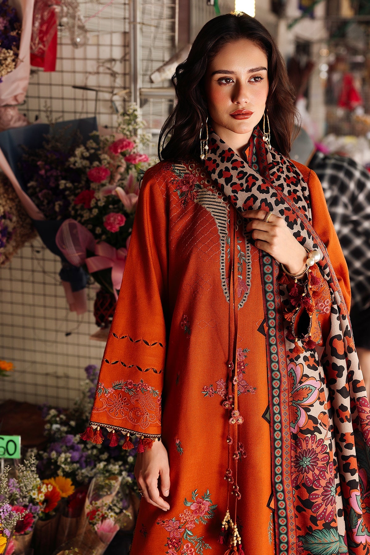 Charizma | Poshima Winters 25 | 3-pc Wool Shawl Collection PSW5-03