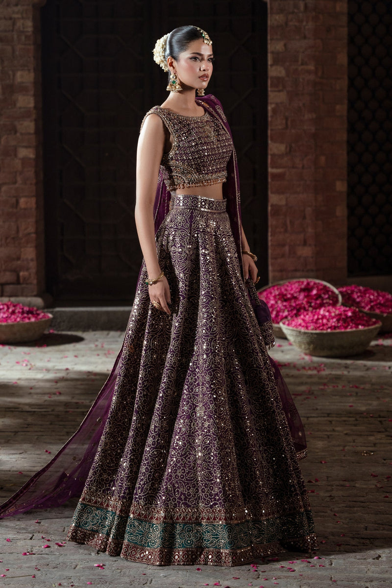 Mina Kashif | Virsa Wedding Formals | Zaree by Mina Kashif - Designer Dress - Type : Ladies Clothes - Available at Libayah - 100% Original 