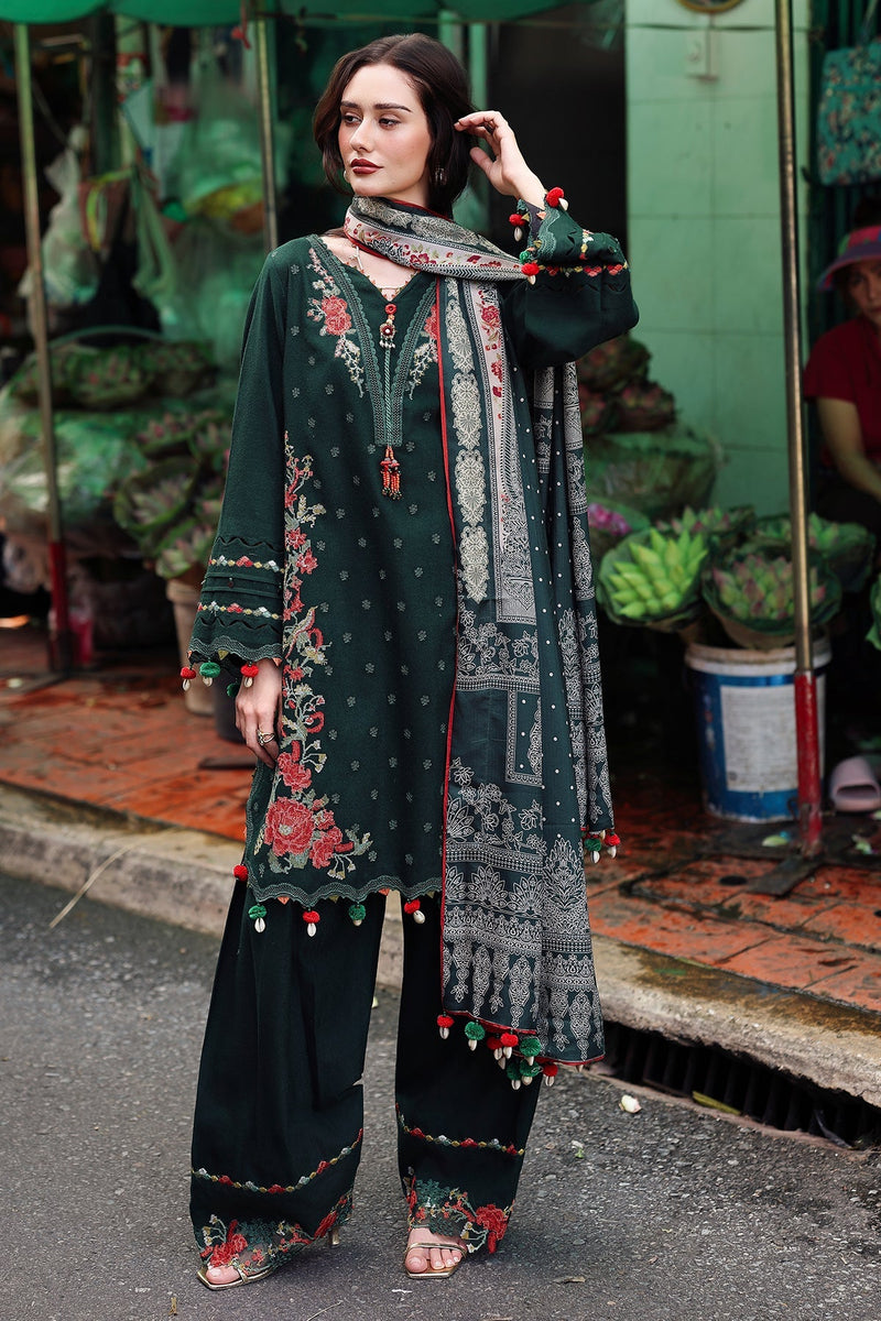 3-pc Wool Shawl Collection PSW5-04 - Official  – authentic Pakistani dress from the Charizma Poshima Winters 25 collection for women in the UK