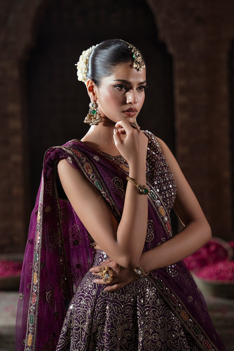 Mina Kashif | Virsa Wedding Formals | Zaree by Mina Kashif - Designer Dress - Type : Ladies Clothes - Available at Libayah - 100% Original 