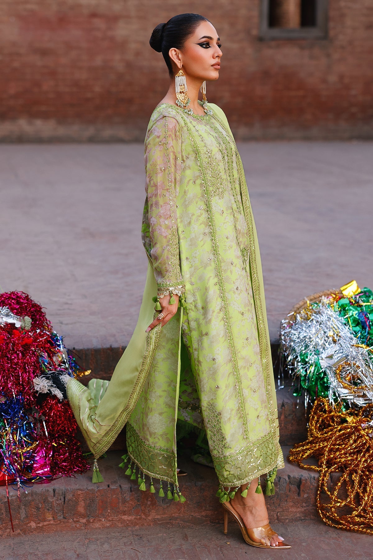 Charizma | Vasal Chiffon | VSL25-18 by Charizma - Designer Dress  - Type : Ladies Clothes - Available at Libayah - 100% Original 